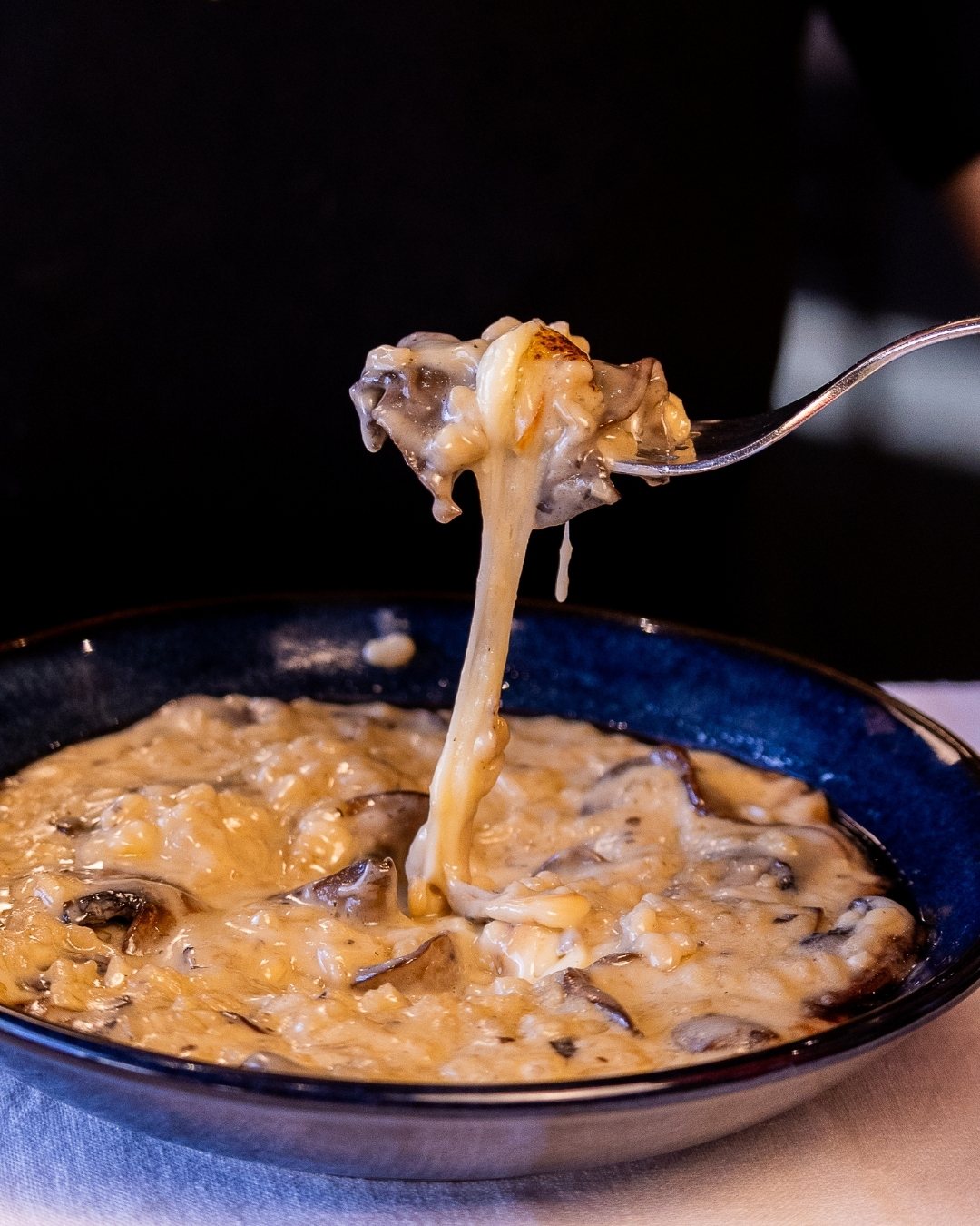 Mushroom risotto